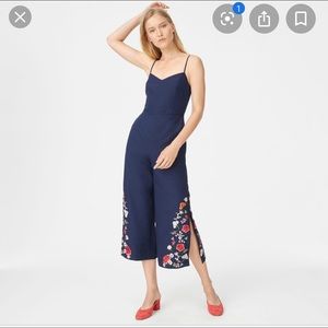Club Monaco embroidered jumpsuit